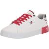 White/Red Multi