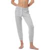 Heather Grey/Egret Stripe