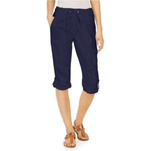 Tommy Hilfiger Crop Cargo Pants(Sky Captan 01)