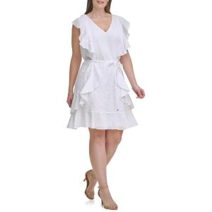Tommy Hilfiger Field Paisley Dress(White)