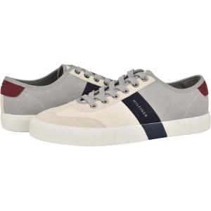Tommy Hilfiger Men’s Pandora Sneaker(Cream/Grey Multi 150)