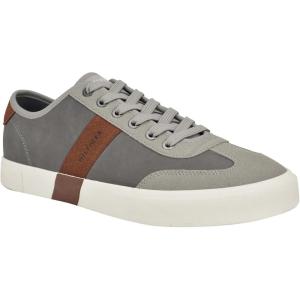 Tommy Hilfiger Men’s Pandora Sneaker(Grey/Cognac Multi 030)