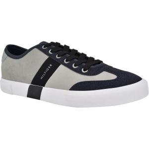 Tommy Hilfiger Men’s Pandora Sneaker(Grey/Navy Multi 050)