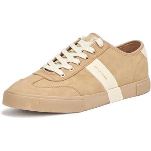 Tommy Hilfiger Men’s Pandora Sneaker(Tan/Cream 101)