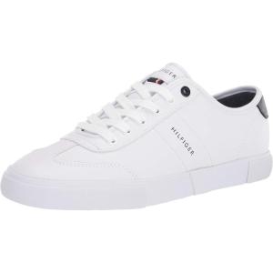 Tommy Hilfiger Men’s Pandora Sneaker(White/Navy 164)