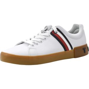 Tommy Hilfiger Men’s Ramus Sneaker(White/Gum)