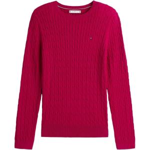 Tommy Hilfiger Womens Classic Fit Sweater(Royal Berry.)