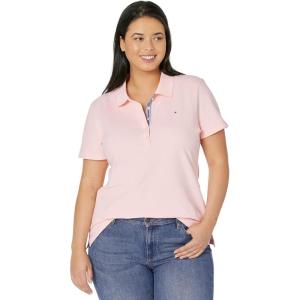 Tommy Hilfiger Women’s Lightweight Logo Hoodie Sweatshirt(Ballerina Pink)