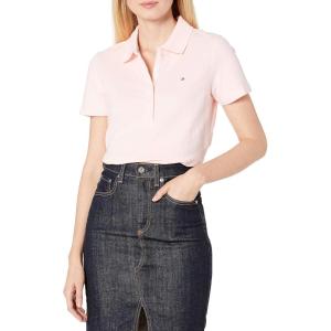 Tommy Hilfiger Women’s Lightweight Logo Hoodie Sweatshirt(Deep Ballerina Pink)