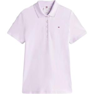Tommy Hilfiger Women’s Lightweight Logo Hoodie Sweatshirt(Lilac Sprig)
