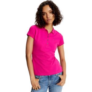Tommy Hilfiger Women’s Lightweight Logo Hoodie Sweatshirt(Pink)