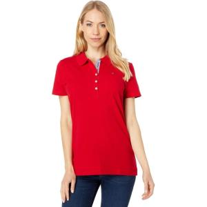 Tommy Hilfiger Women’s Lightweight Logo Hoodie Sweatshirt(Scarlet)