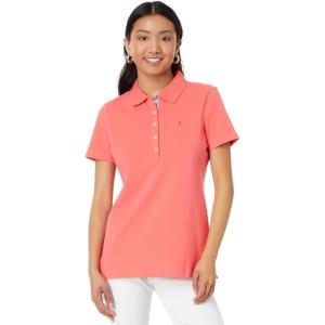 Tommy Hilfiger Women’s Lightweight Logo Hoodie Sweatshirt(Sherbet)