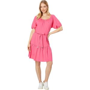 Tommy Hilfiger Women’s Peasant Dress(Rosette)