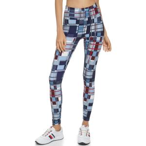 Tommy Hilfiger Women’s Printed High Rise Performance Legging(Navy)