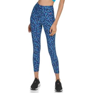 Tommy Hilfiger Women’s Printed High Rise Performance Legging(Navy Combo)