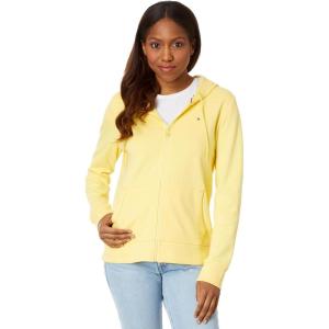 Tommy Hilfiger Women’s Zip-up Hoodie – Classic Sweatshirt for Women With Drawstrings and Hood(Snapdragon)