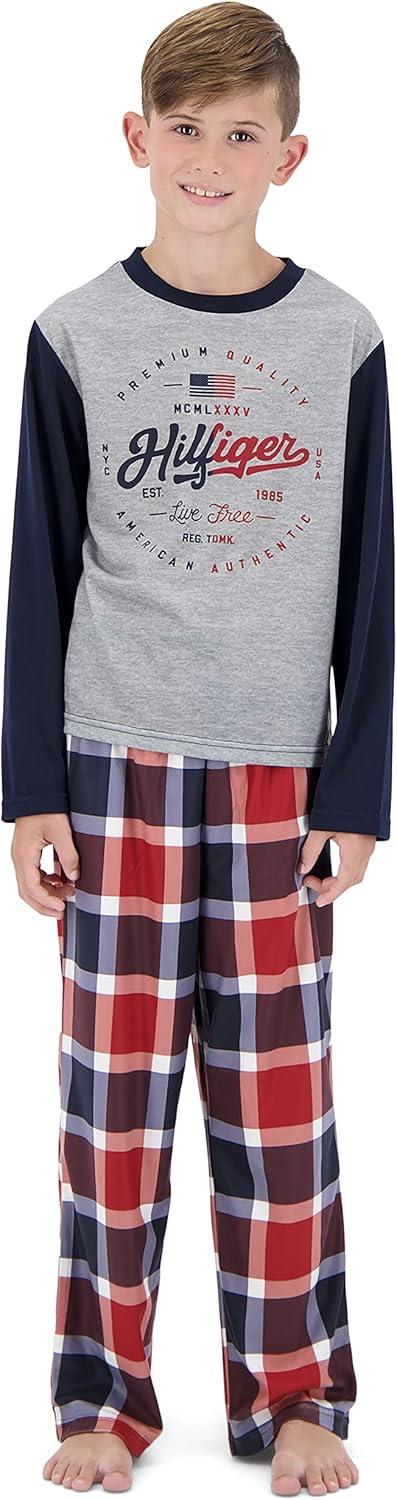 imageTommy Hilfiger Boys 2piece Loosefit Pajamas Set