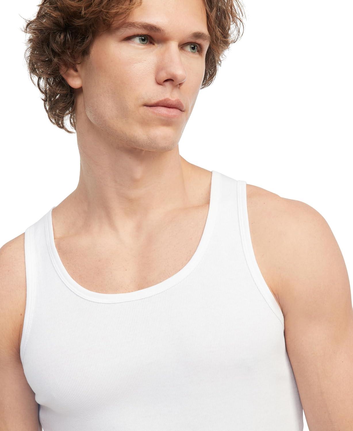 imageTommy Hilfiger Mens Cotton Classics 3Pack AShirt3 White