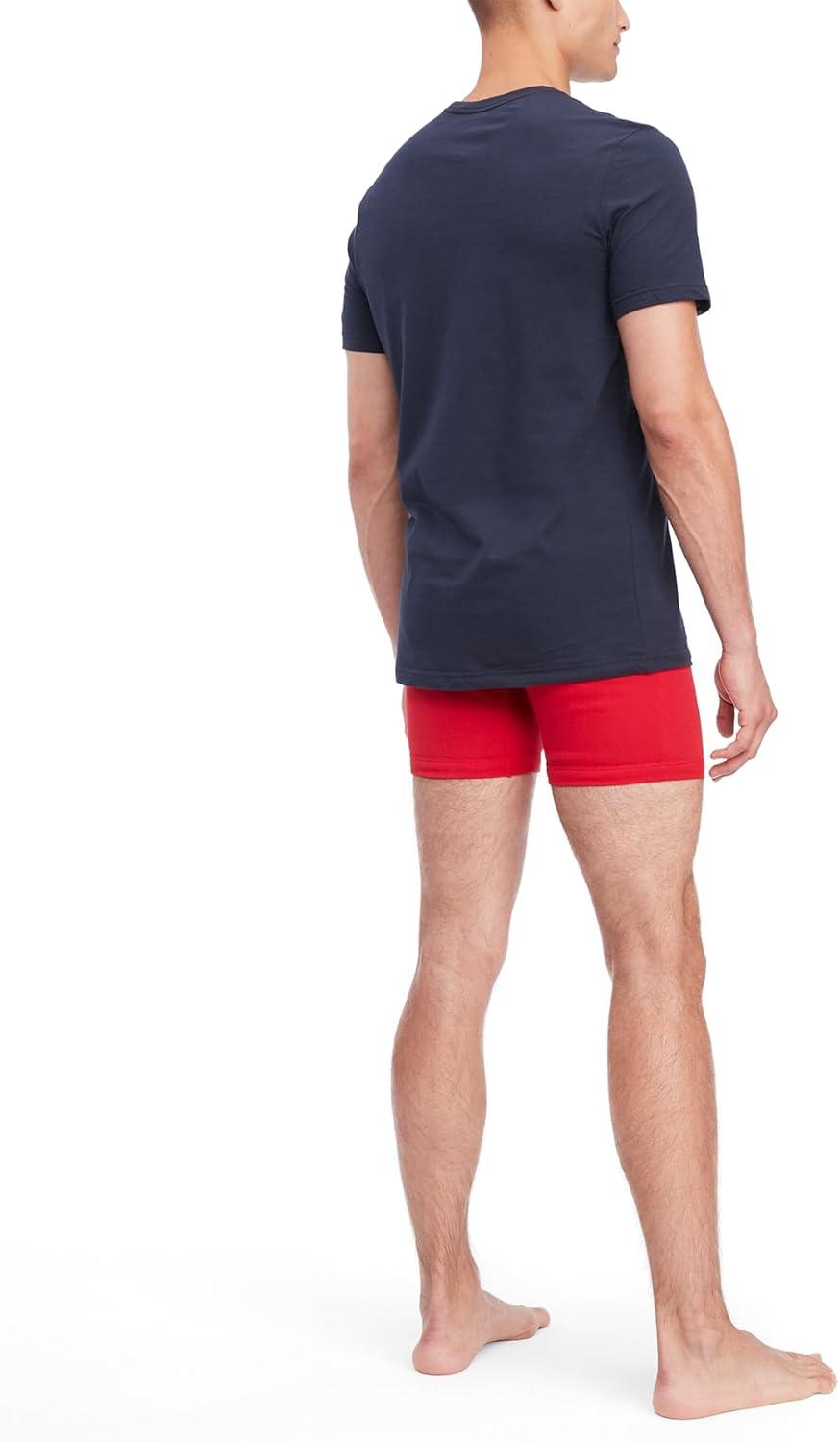 imageTommy Hilfiger Mens Cotton Classics 3Pack VNeck UndershirtsV Neck WhiteGreyNavy