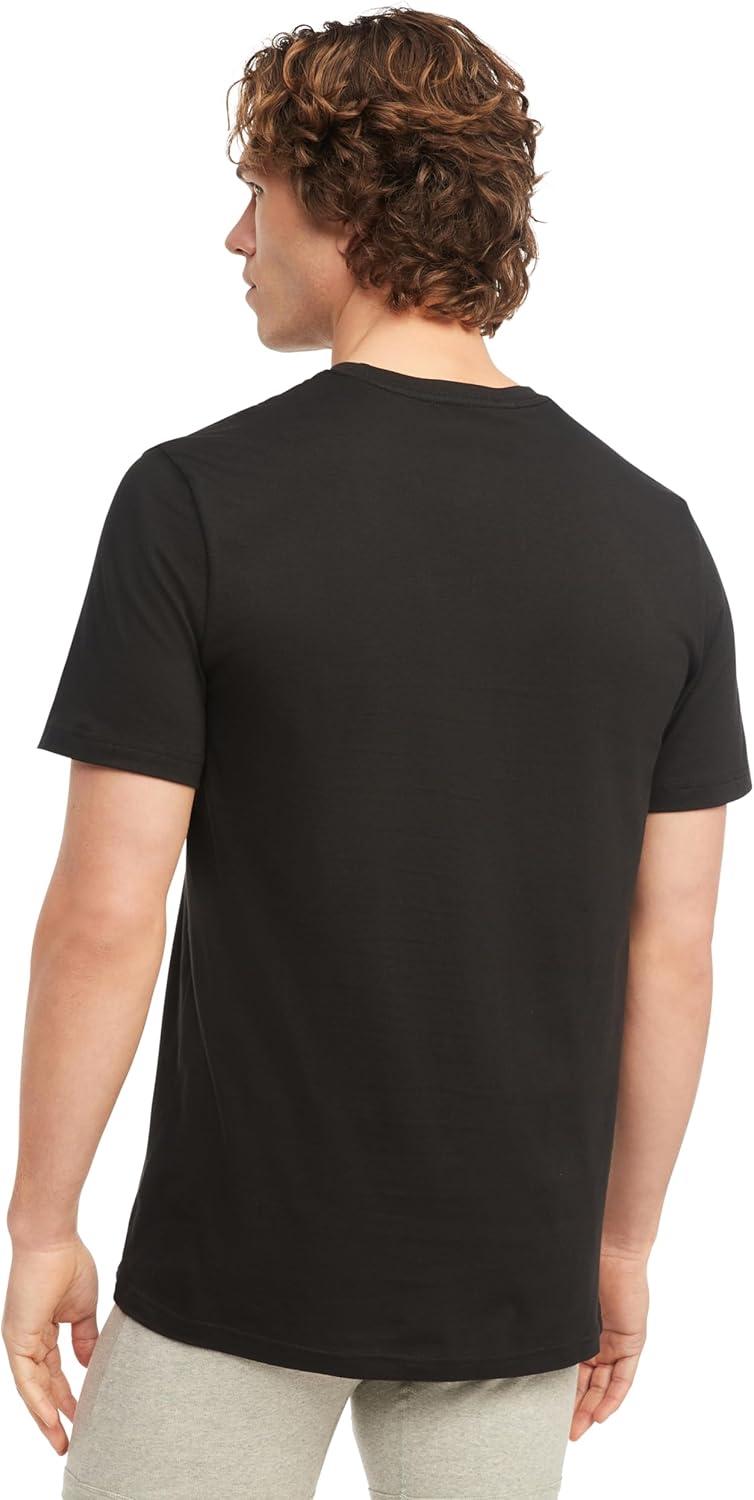imageTommy Hilfiger Mens Cotton Classics Crewneck Undershirts 3Pack3 Black