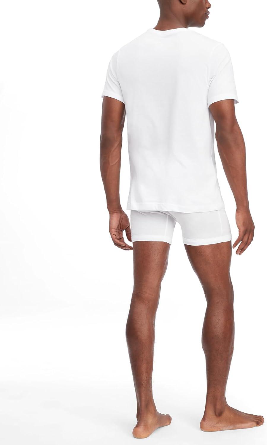 imageTommy Hilfiger Mens Cotton Classics Crewneck Undershirts 3Pack3 White