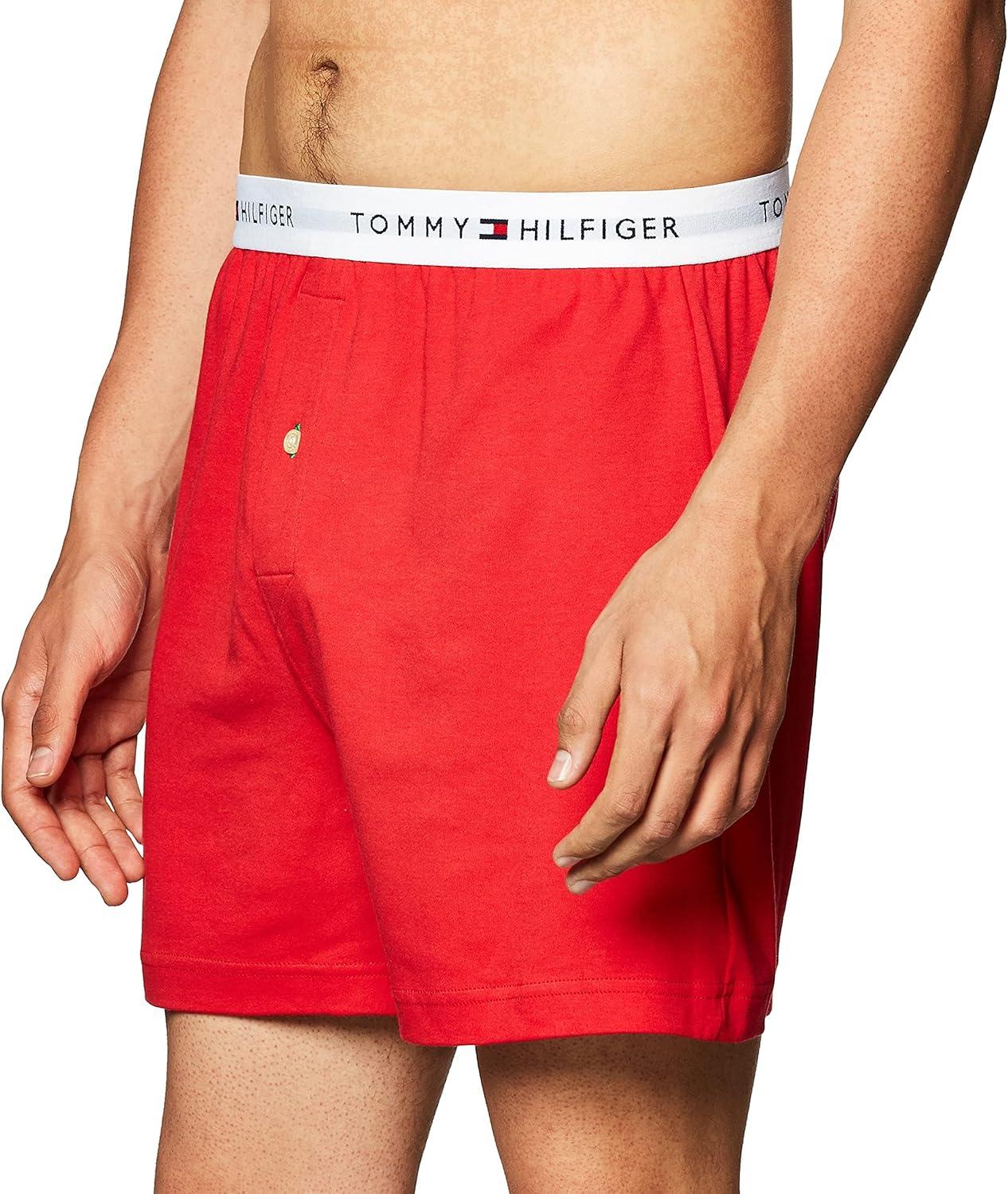 imageTommy Hilfiger Mens Knit BoxerMahogany
