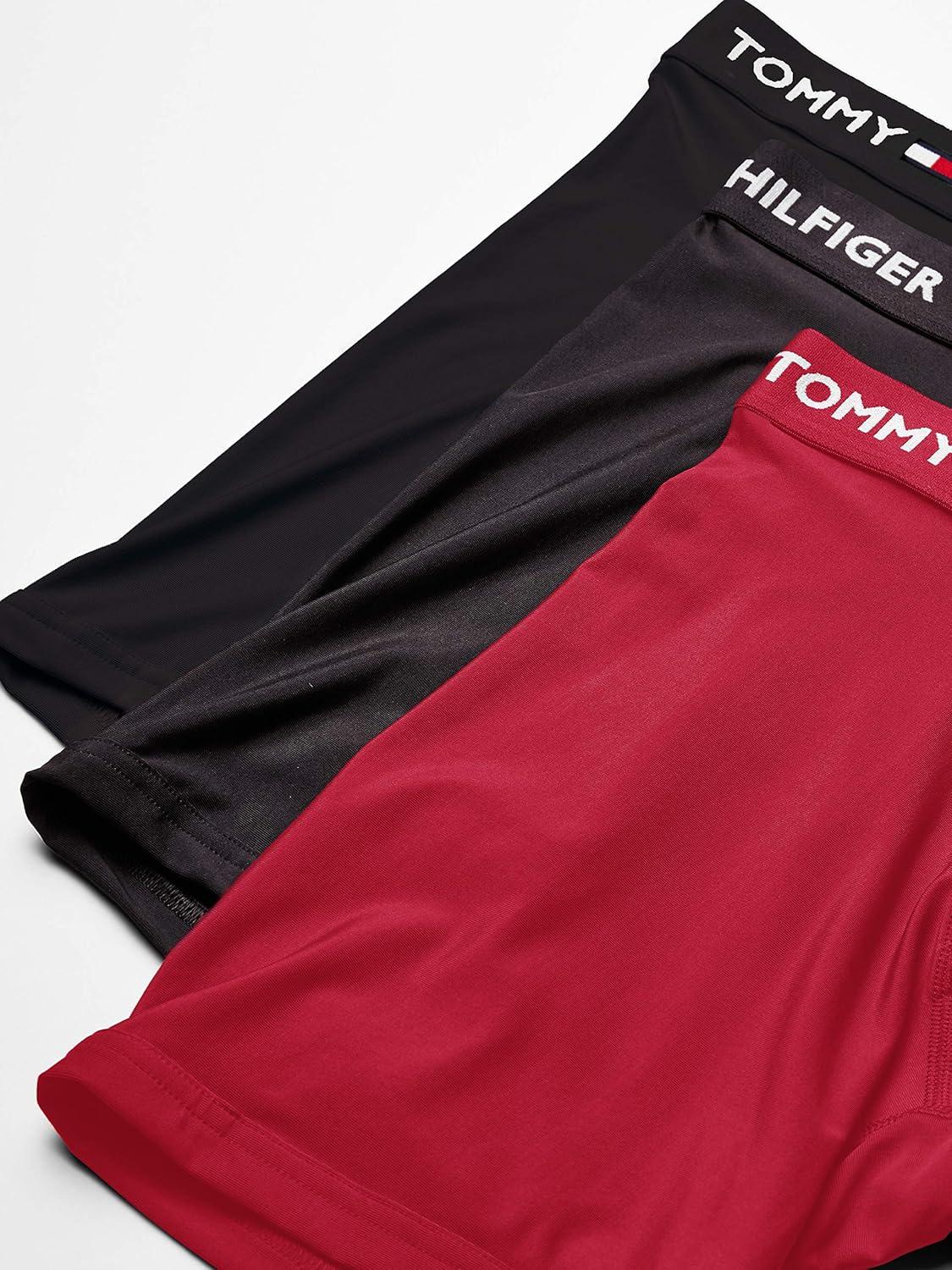 imageTommy Hilfiger Mens Micro Classics Boxer Brief 3Pack935 Sangria