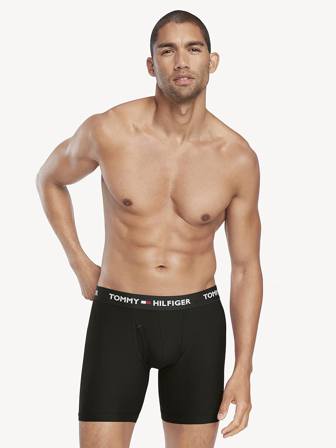 imageTommy Hilfiger Mens Micro Classics Boxer Brief 3PackBlack 3 Pack