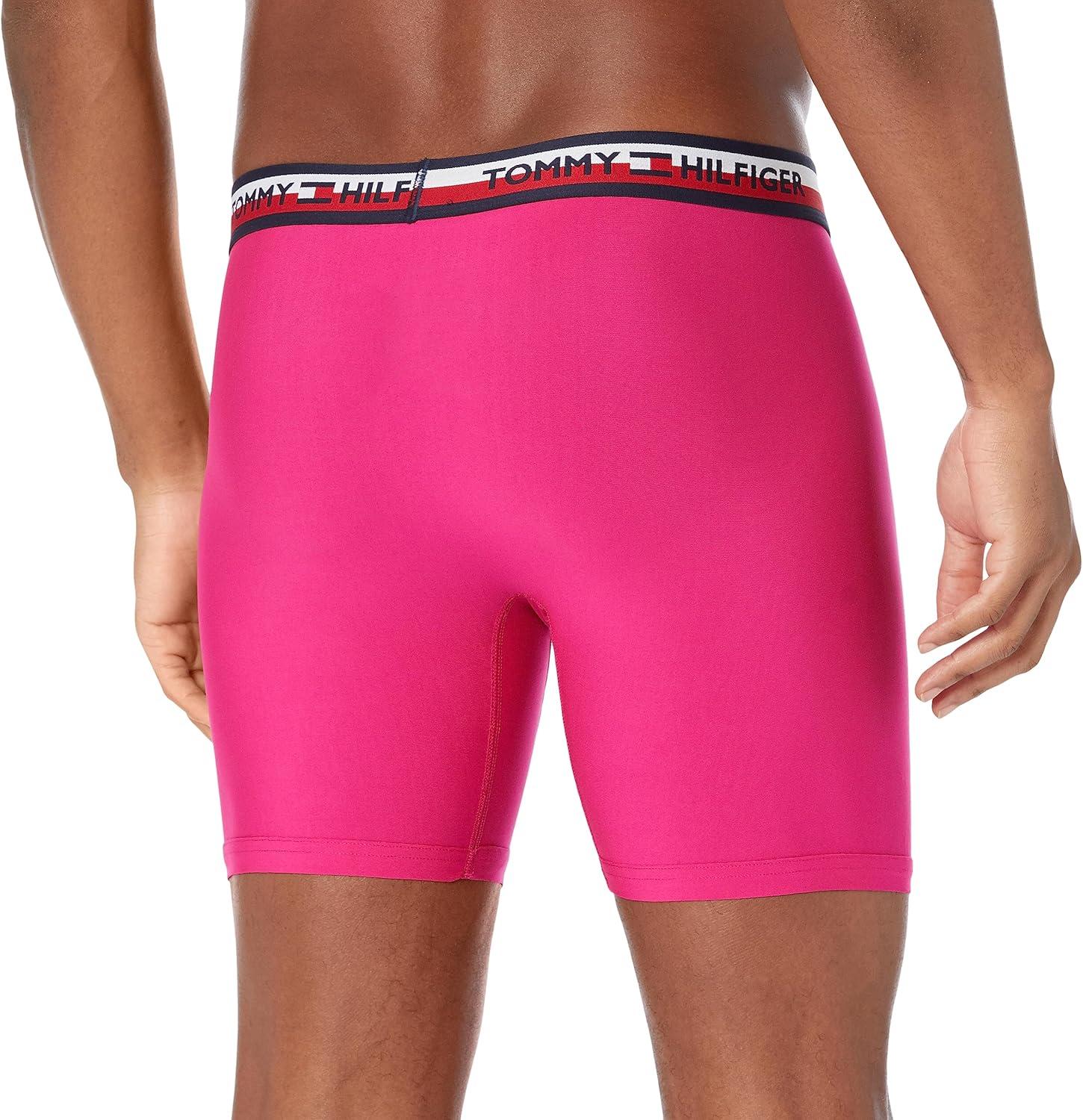 imageTommy Hilfiger Mens Micro Classics Boxer Brief 3PackMagenta