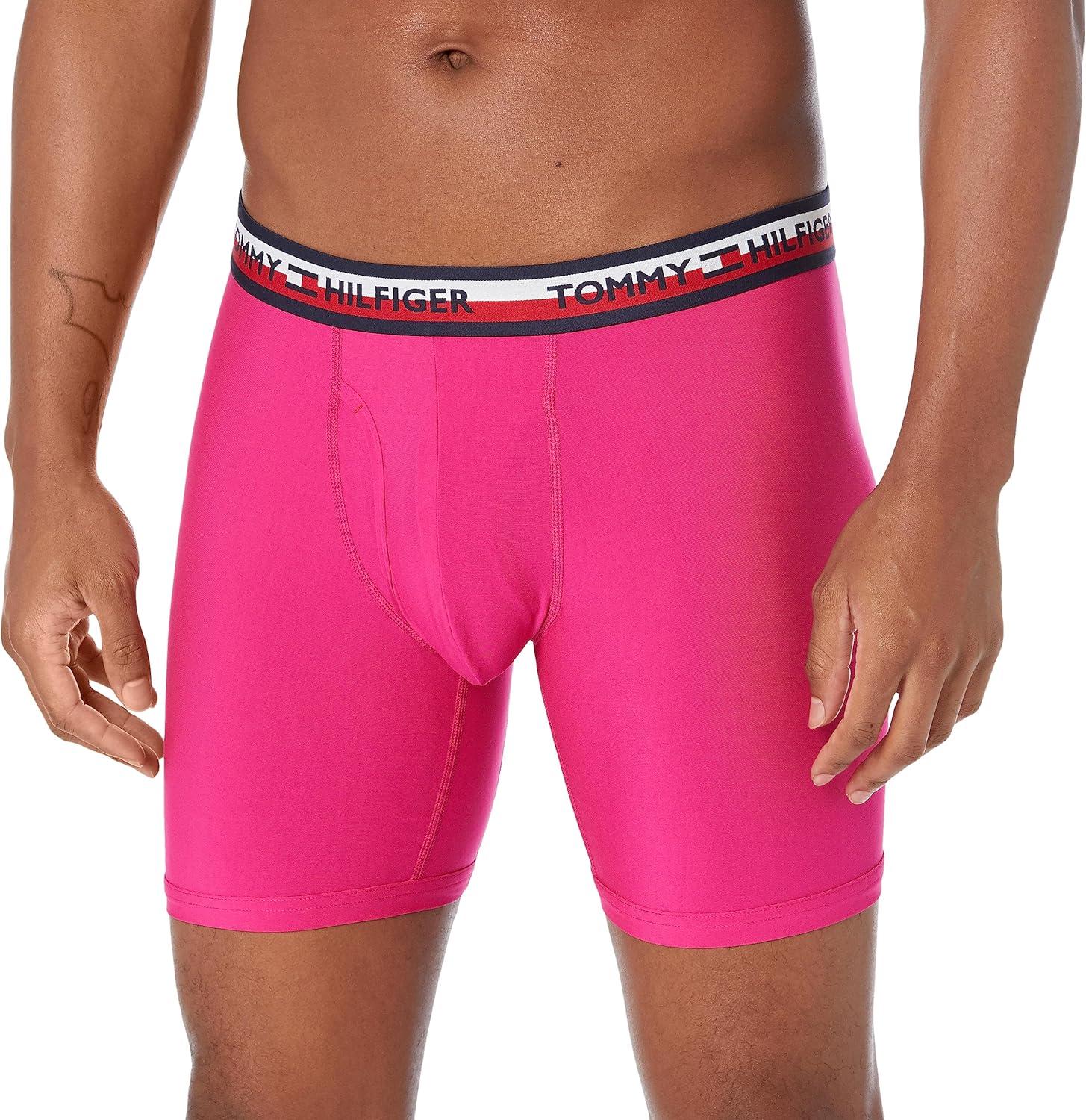 imageTommy Hilfiger Mens Micro Classics Boxer Brief 3PackMagenta