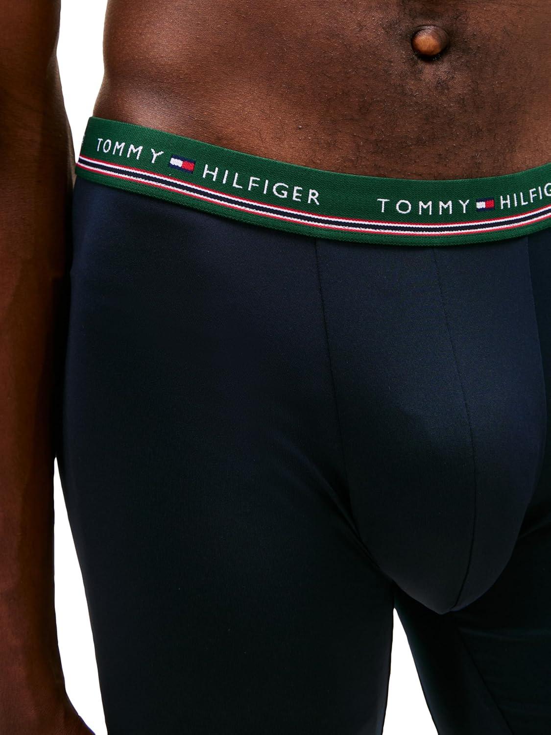 imageTommy Hilfiger Mens Micro Classics Boxer Brief 3PackSpruce W Navy Wb Grey Heather Navy W Spruce Wb