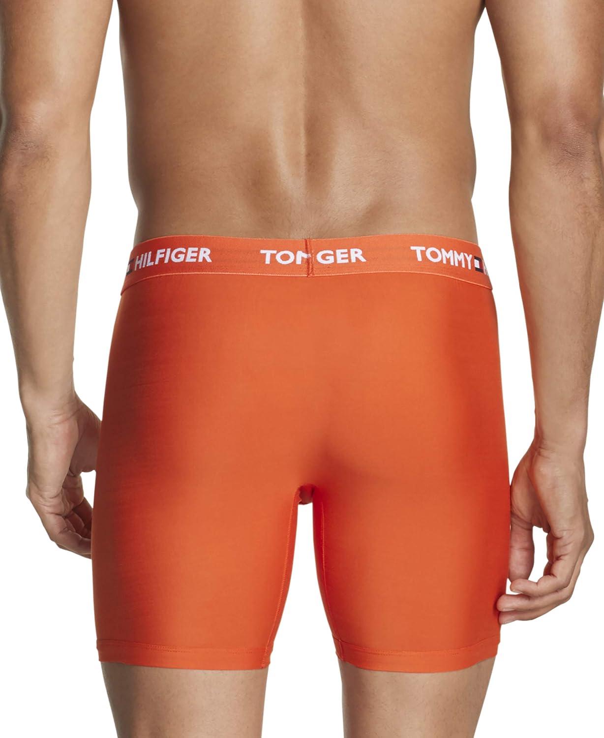 imageTommy Hilfiger Mens Micro Classics Boxer Brief 3PackStellarKentucky BlueTangerine Tango