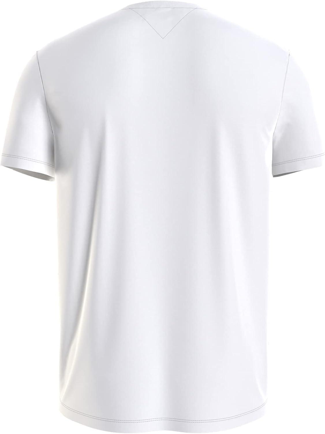 imageTommy Hilfiger Mens Modern Essentials Short Sleeve Crewneck UndershirtBright White