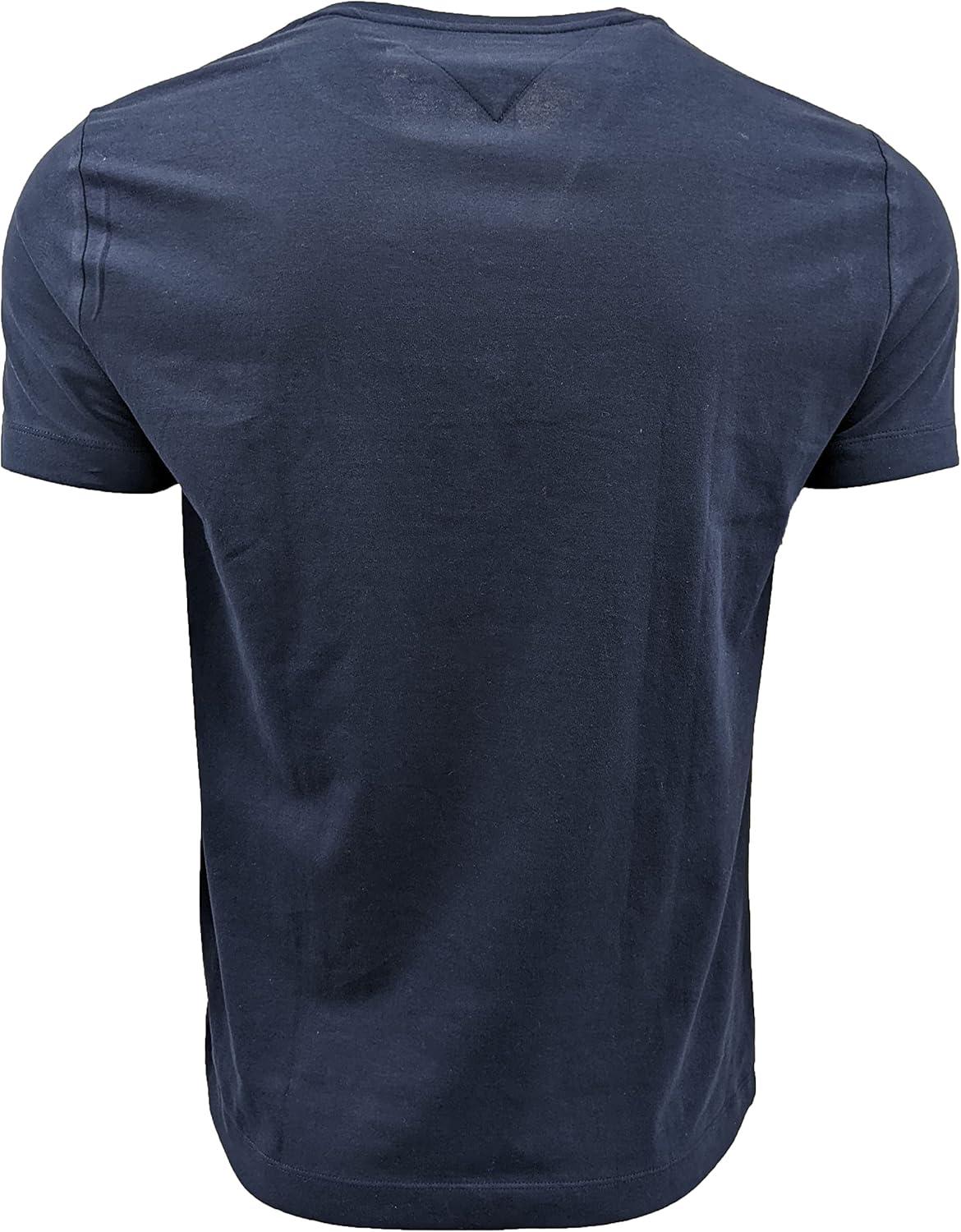 imageTommy Hilfiger Mens Modern Essentials Short Sleeve Crewneck UndershirtNavy 1985