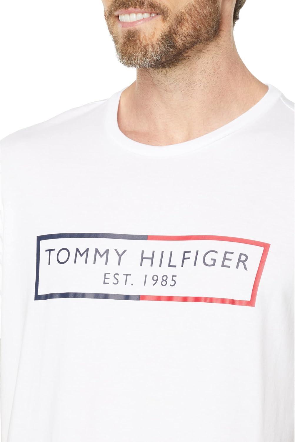 imageTommy Hilfiger Mens Modern Essentials Short Sleeve Crewneck UndershirtWhite