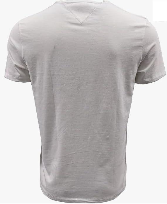 imageTommy Hilfiger Mens Modern Essentials Short Sleeve Crewneck UndershirtWhite Line Style