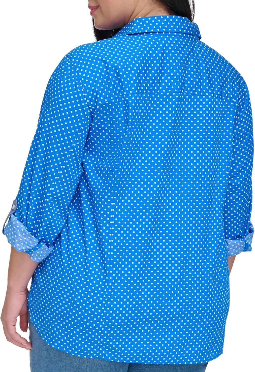 imageTommy Hilfiger Roll Tab DitsyCerulean Multi