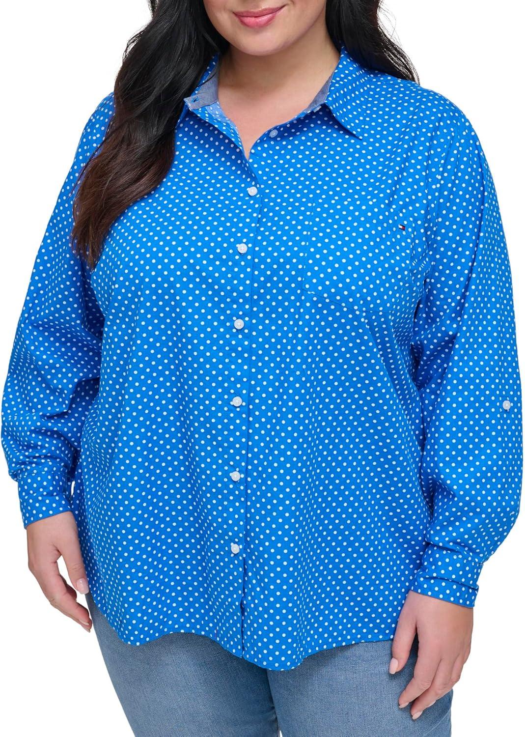 imageTommy Hilfiger Roll Tab DitsyCerulean Multi