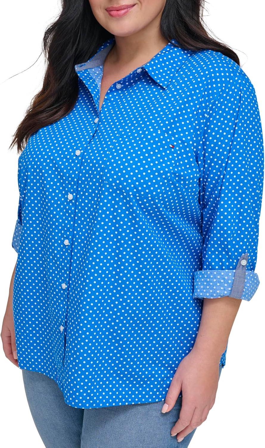 imageTommy Hilfiger Roll Tab DitsyCerulean Multi