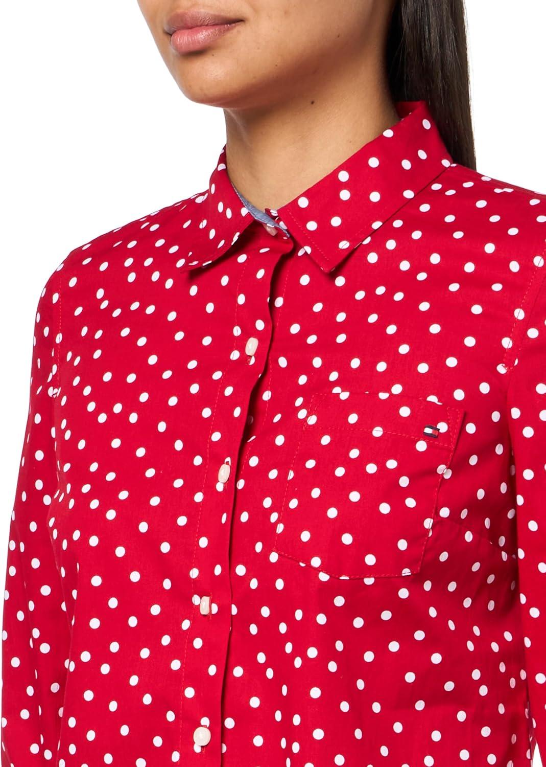imageTommy Hilfiger Roll Tab DitsyScarlet Multi