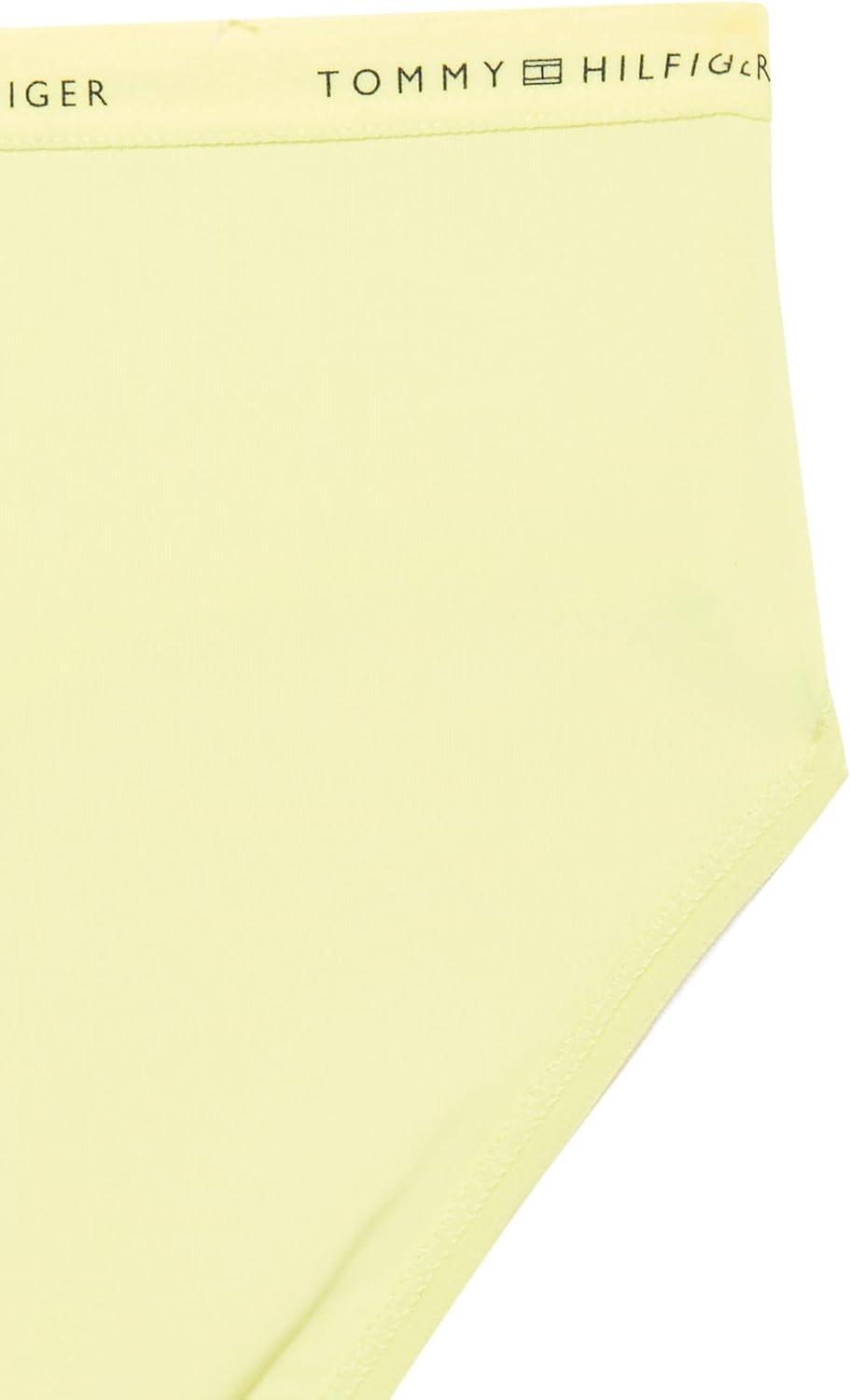 imageTommy Hilfiger Womens 3pk Micro BikiniSunny LimeBright WhiteHeather