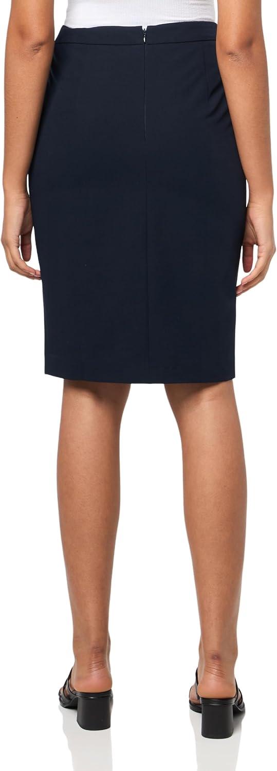 imageTommy Hilfiger Womens Aline Skirt Classic and Flattering Business Casual Outfits for WomenMidnight Blue