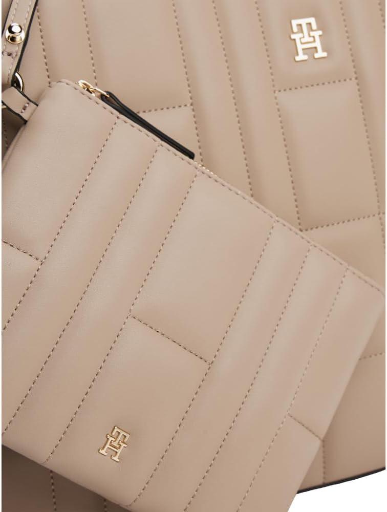 imageTommy Hilfiger Womens Feminine ToteCoastal Taupe
