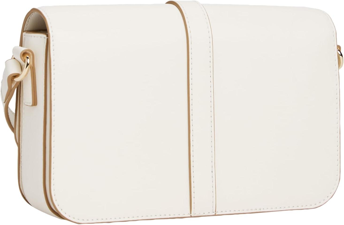 imageTommy Hilfiger Womens Libre Flap CrossbodyIvory Silk