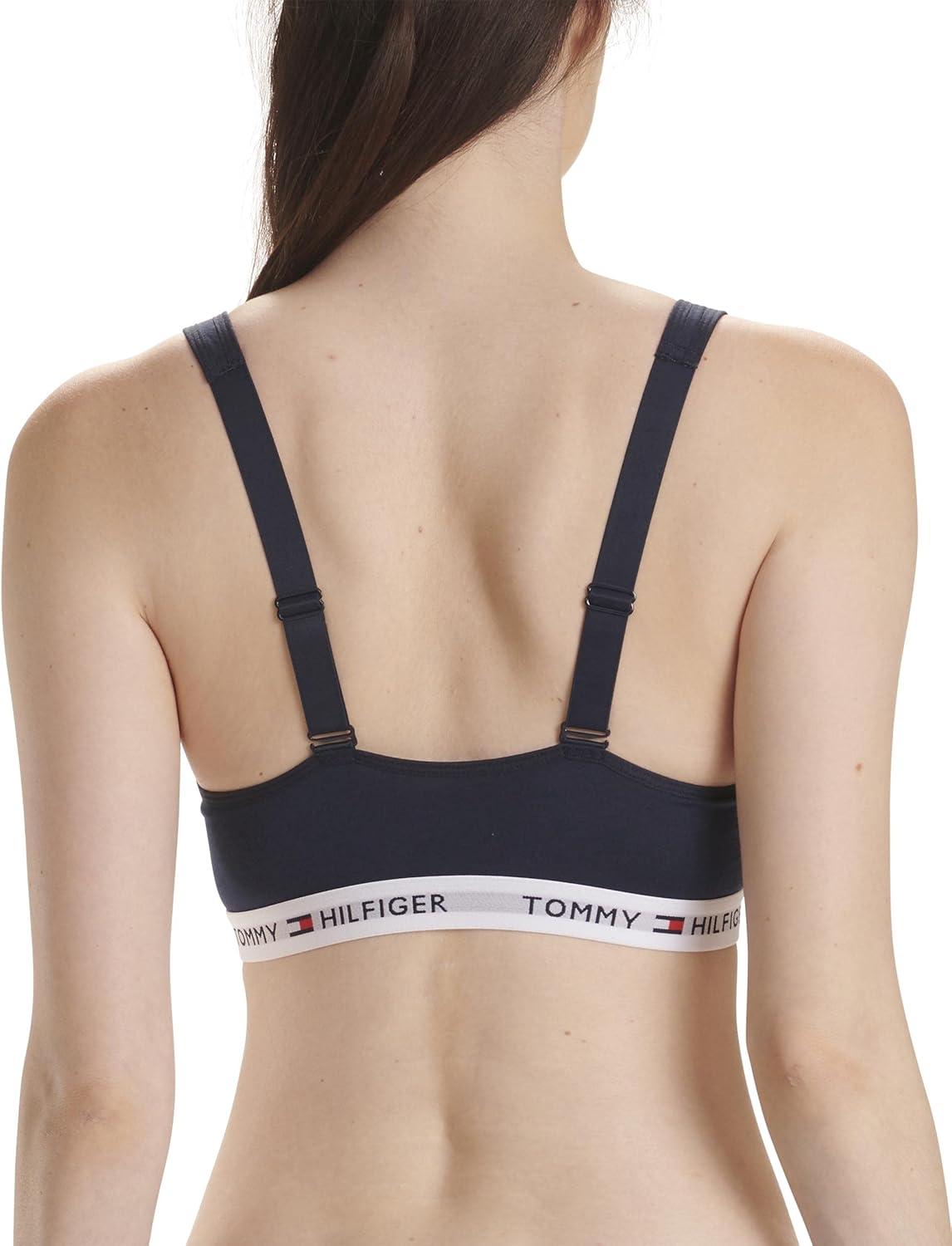 imageTommy Hilfiger Womens Light Lift Classic Cotton Bralette BraNavy Blazer