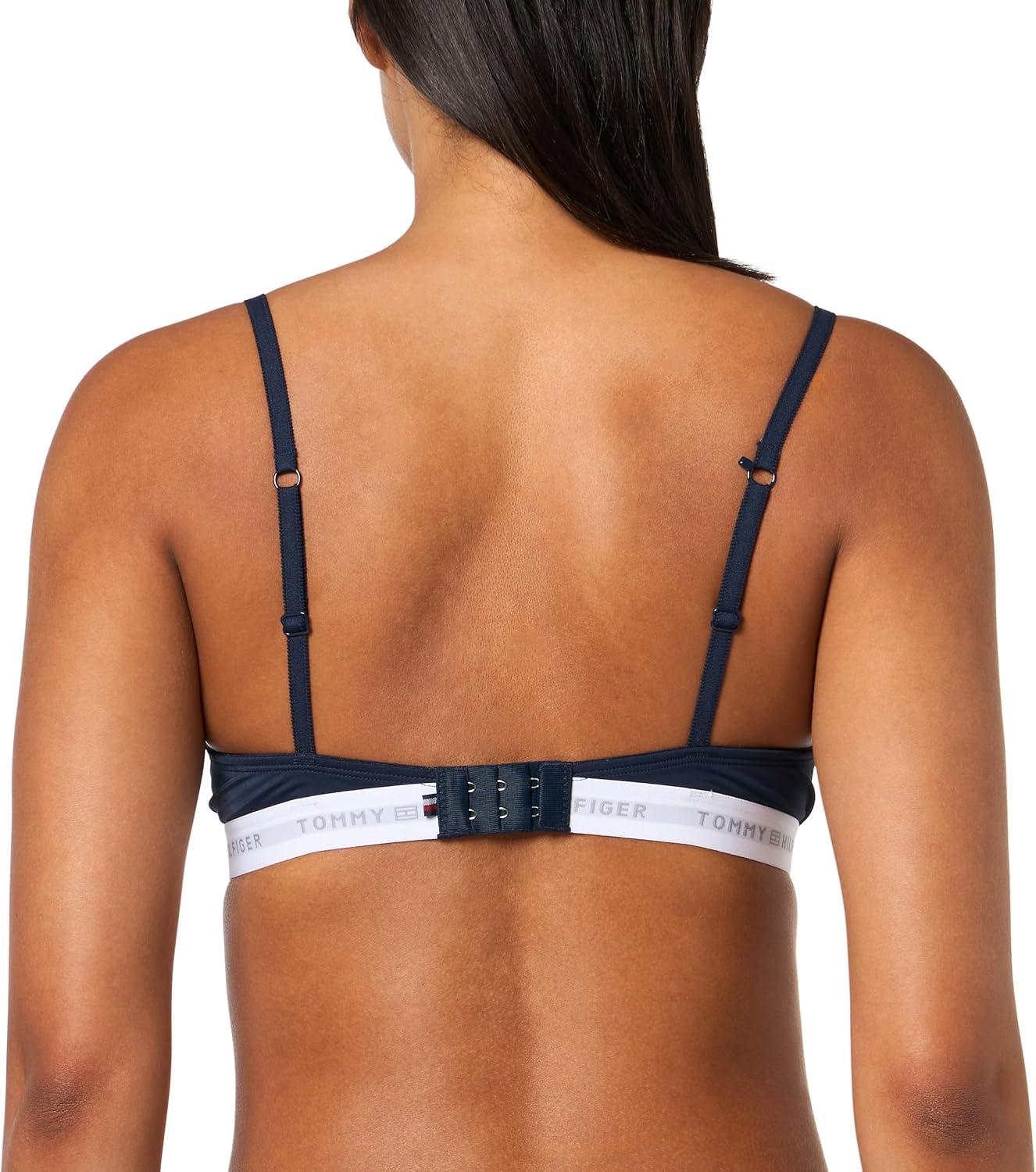 imageTommy Hilfiger Womens Microfiber Pushup Bra with Underwire 2PackNavyHeather Grey