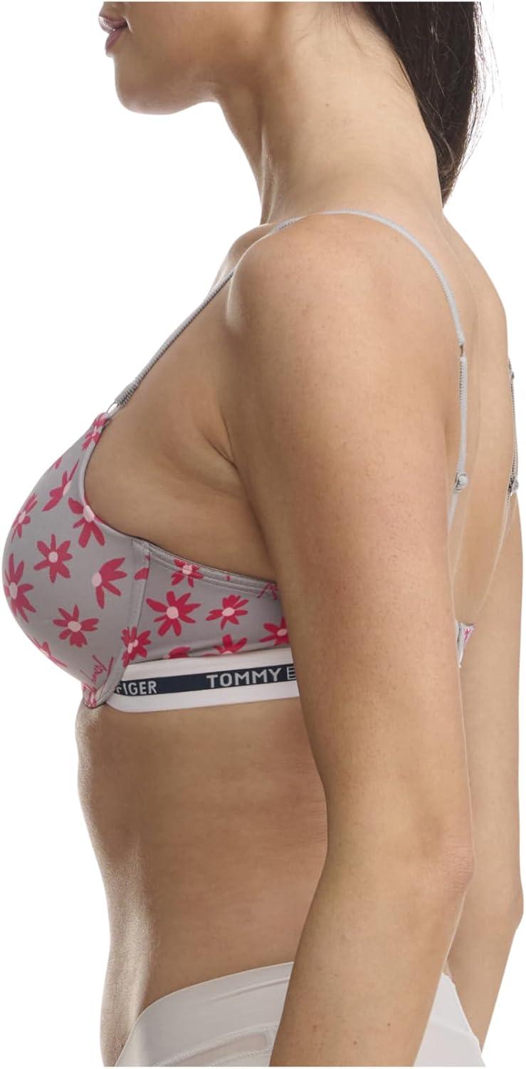 imageTommy Hilfiger Womens Microfiber Pushup Bra with Underwire 2PackPpartflrlalyBw