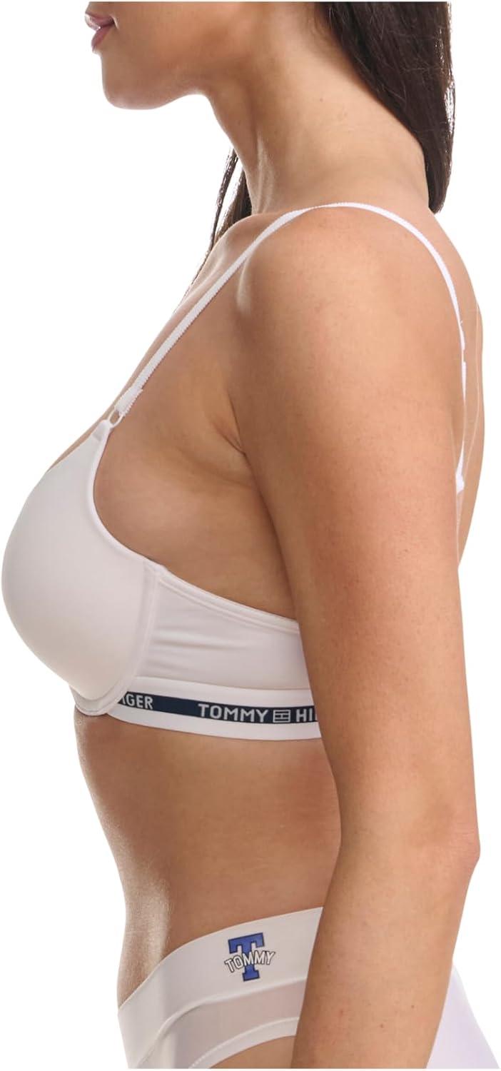imageTommy Hilfiger Womens Microfiber Pushup Bra with Underwire 2PackPpartflrlalyBw