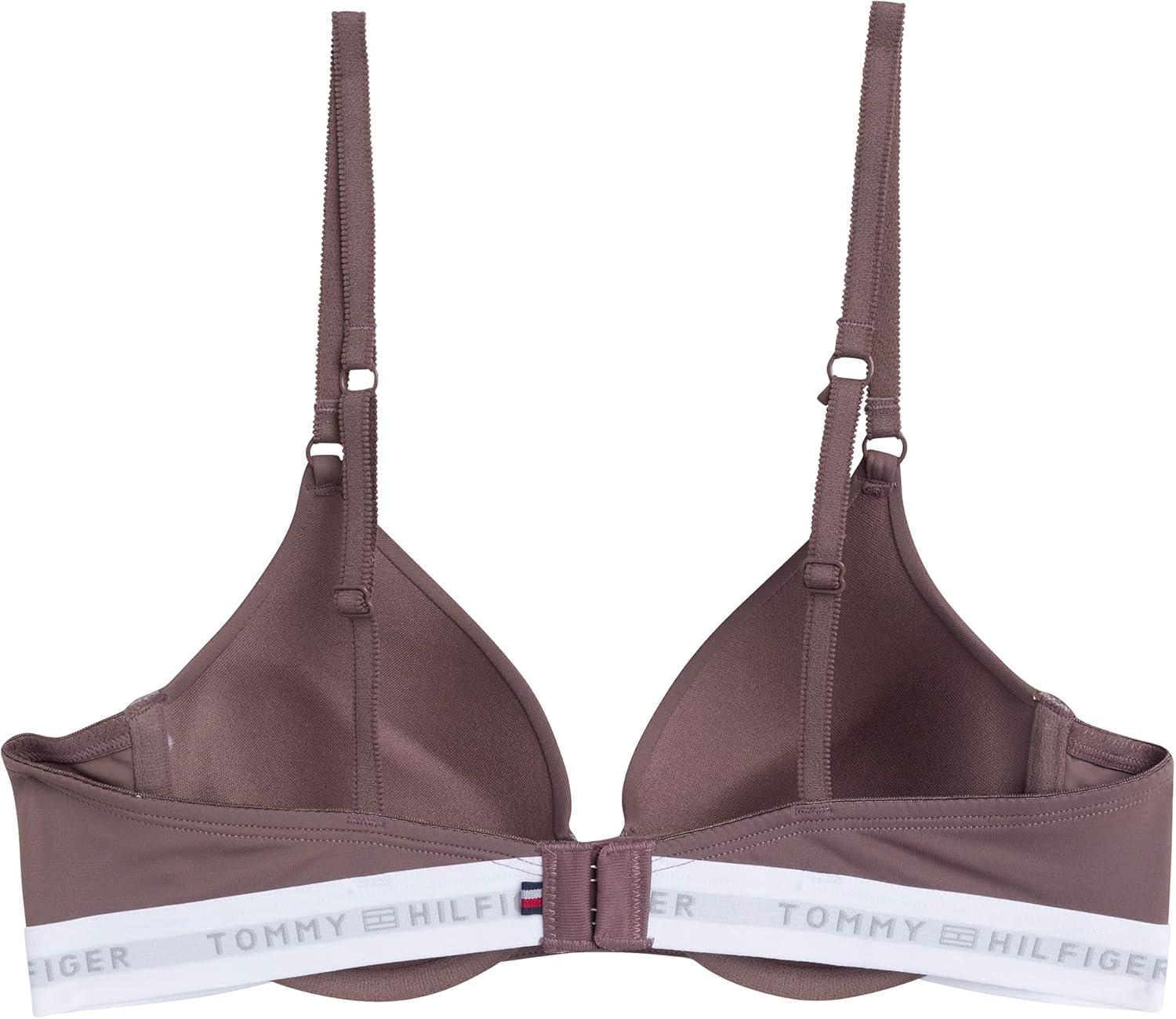 imageTommy Hilfiger Womens Microfiber Pushup Bra with Underwire 2PackSparrowBalanced Beige